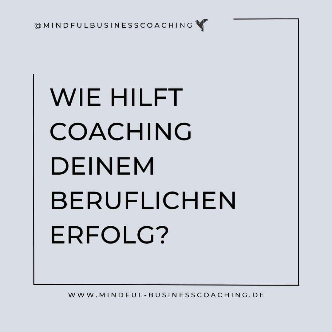Webagentur Rosenheim Social Media Beitrag über beruflichen Erfolg durch Coaching