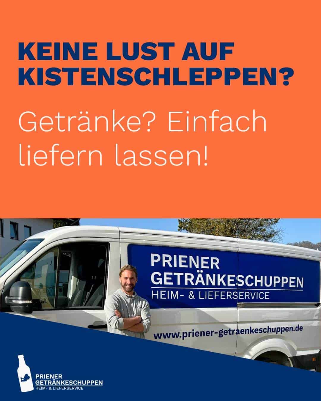 Webagentur Rosenheim Social Media Kampagne für Getränkelieferservice in Prien
