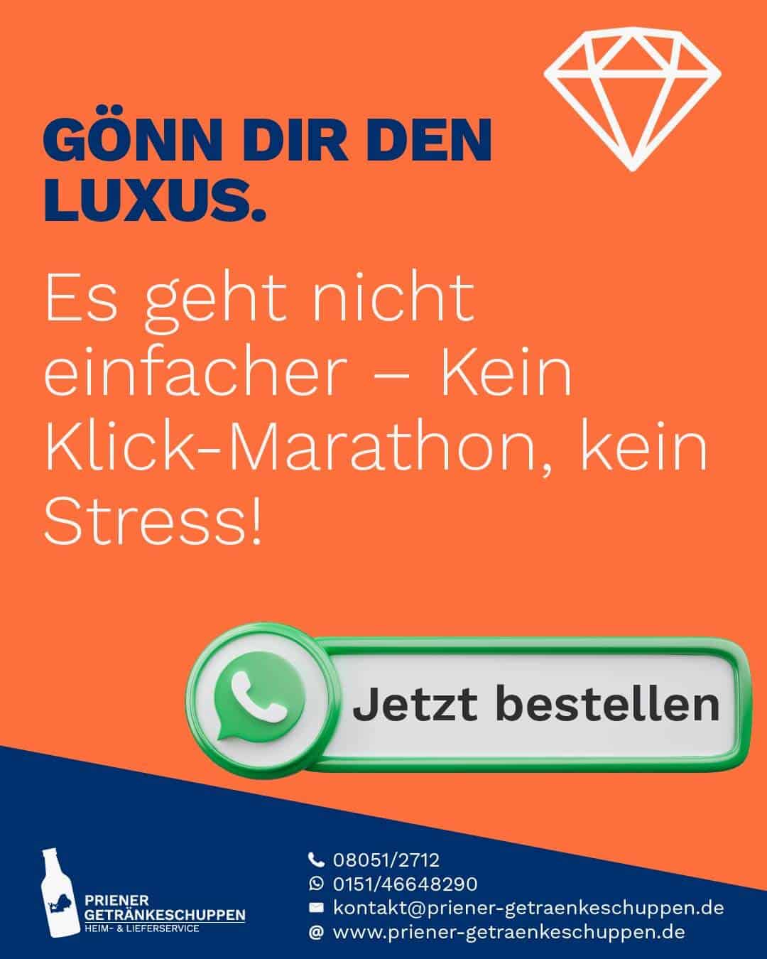 Webagentur Rosenheim Social Media Kampagne für WhatsApp-Bestellungen