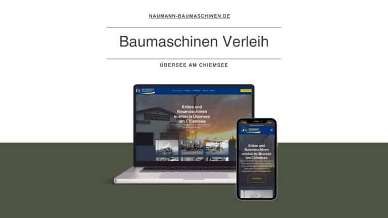 Baumaschinen Verleih