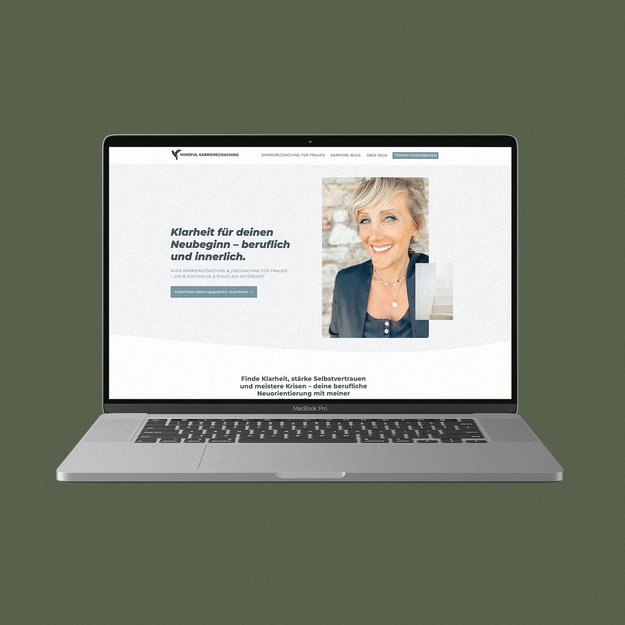 Webdesigner Rosenheim | Webseiten Erstellung für Mindful Karrierecoaching